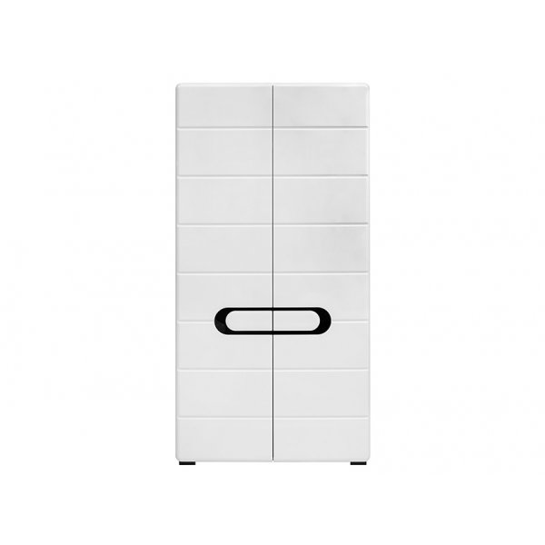 Hagfors garderobe - Svart/Hvit