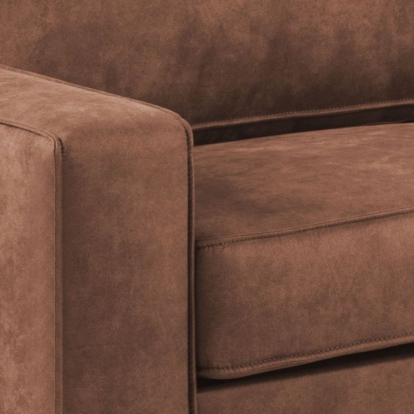 Sandö 2,5-seter sofa - Cognac økolær Sandö 2,5-seter sofa - Cognac økolær