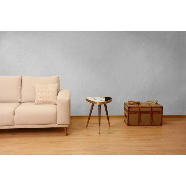 Liny sidebord, trekant - Flerfarget