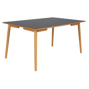 Perstorp spisebord 150x90 cm - Svart/Eik Perstorp spisebord 150x90 cm - Svart/Eik