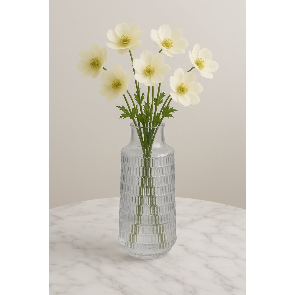 Vase Christel H25 cm - Clear - Lagerrydding