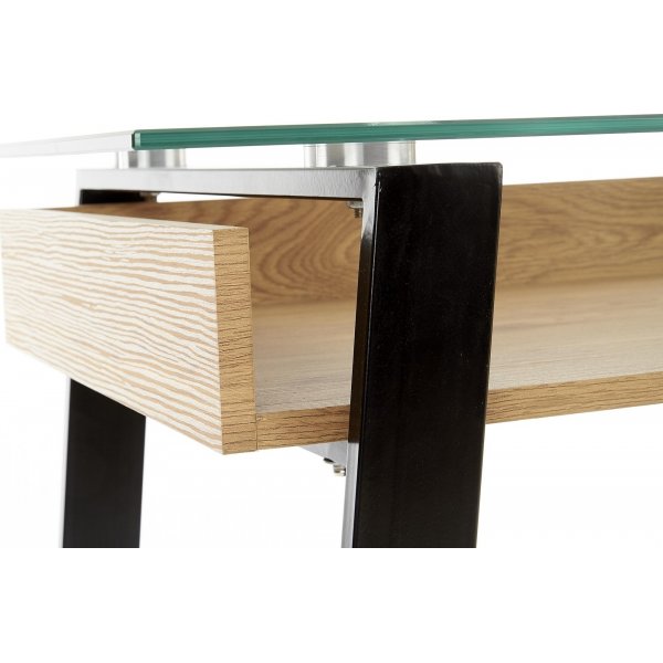 Emma konsollbord - Gull eik/svart Emma konsollbord - Gull eik/svart