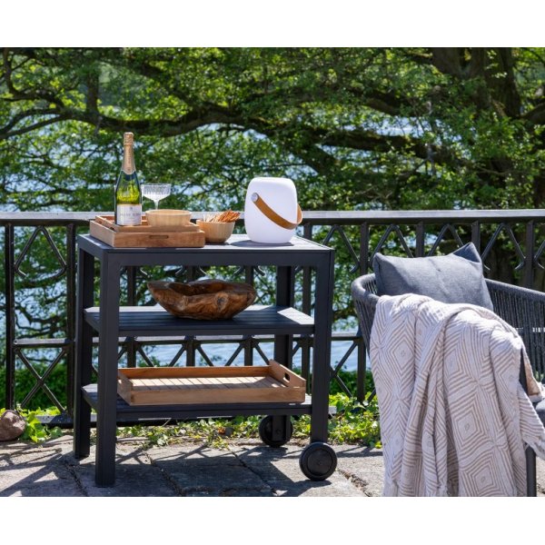 Taormina serveringsvogn - Svart Taormina serveringsvogn - Svart