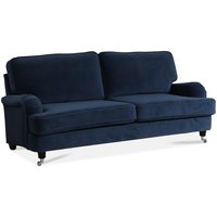 Kungshamn Howard 3-seter sofa - Royal blå (Fløyel) Kungshamn Howard 3-seter sofa - Royal blå (Fløyel)