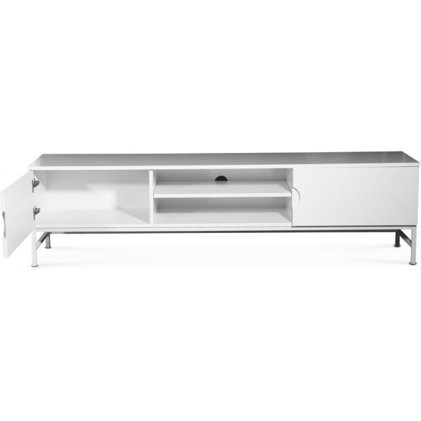 Lennox mediebenk - Hvit