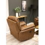 Reclinerlenestol Riverdale - Brun (Mikrofiber)