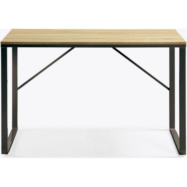 Landi skrivebord - Svart/eik