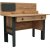 Valerin skrivebord 120 x 60 cm - Furu/antrasitt