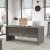 Vista skrivebord - Brun/betong/antrasitt