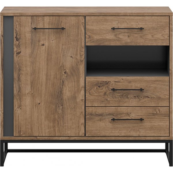 Loft kommode - Mørk eik Loft kommode - Mørk eik