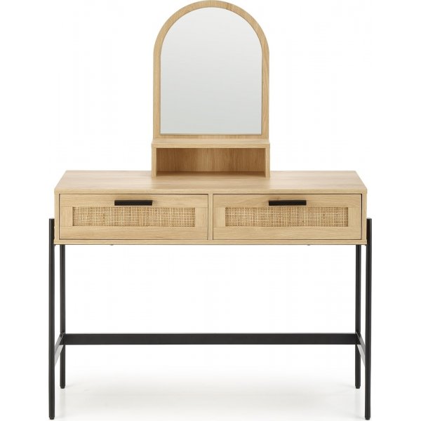 Carmen toalettbord 104 x 35 cm - Beige/svart Carmen toalettbord 104 x 35 cm - Beige/svart