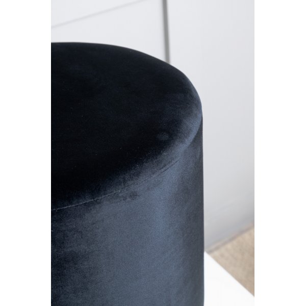 Remi sittepuff - Svart fløyel Remi sittepuff - Svart fløyel