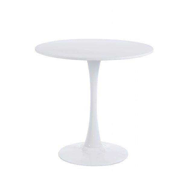Astrid rundt spisebord Ø80 cm - Hvit Astrid rundt spisebord Ø80 cm - Hvit