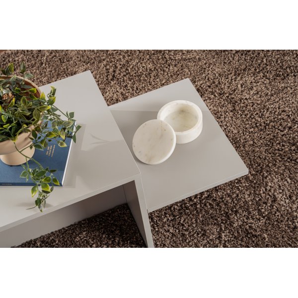 Harmony salongbord 80 x 40 cm - Grå Harmony salongbord 80 x 40 cm - Grå