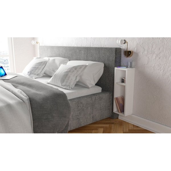 Turra nattbord - Hvit + Flekkfjerner for møbler Turra nattbord - Hvit + Flekkfjerner for møbler