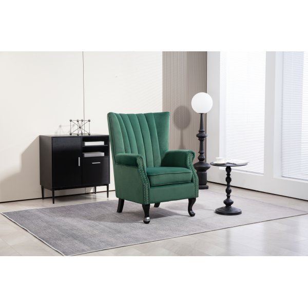 Rutil lenestol - Grønn + Tekstilrens for møbler Rutil lenestol - Grønn + Tekstilrens for møbler