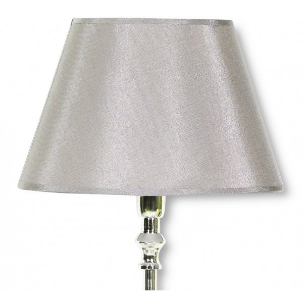 Flyel Oval lampeskjerm 33 cm - Beige