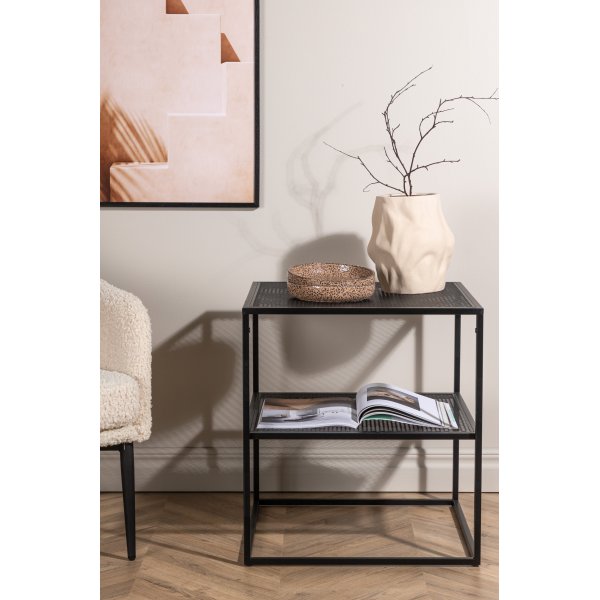 Netz sidebord 55 x 55 cm - Sort Netz sidebord 55 x 55 cm - Sort