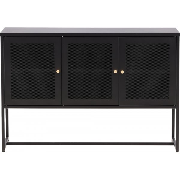 Trerike skjenk - Sort + Tekstilrens for møbler Trerike skjenk - Sort + Tekstilrens for møbler