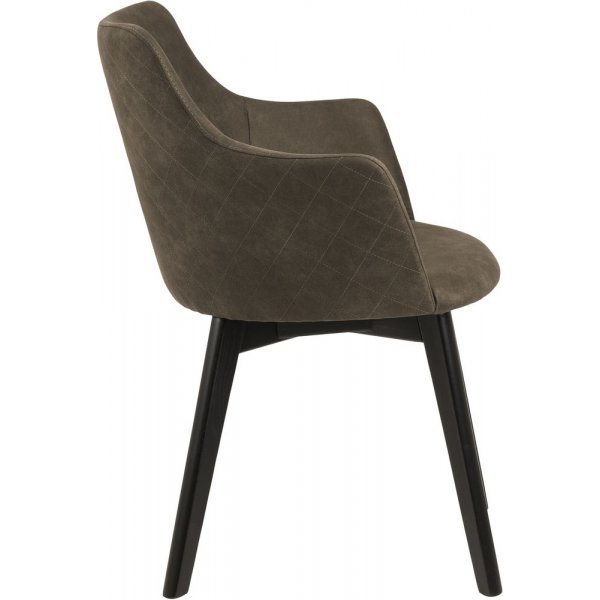 Bella Karmstol - Olivengrønn/svart Bella Karmstol - Olivengrønn/svart