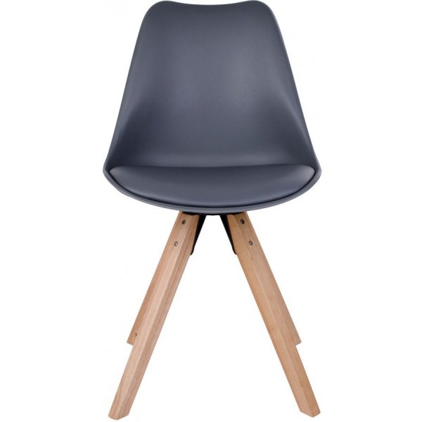 Bergen Spisestol - Grå/Natur Bergen Spisestol - Grå/Natur