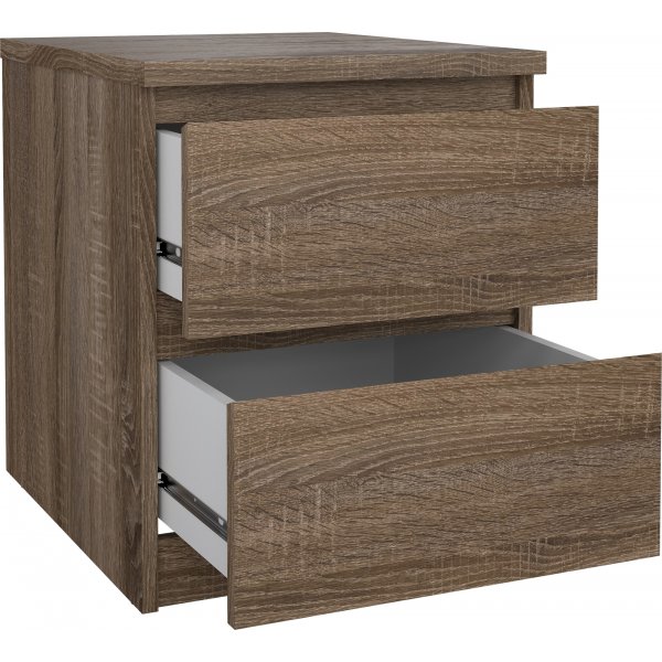 Naia nattbord 2 - Trøffel Naia nattbord 2 - Trøffel