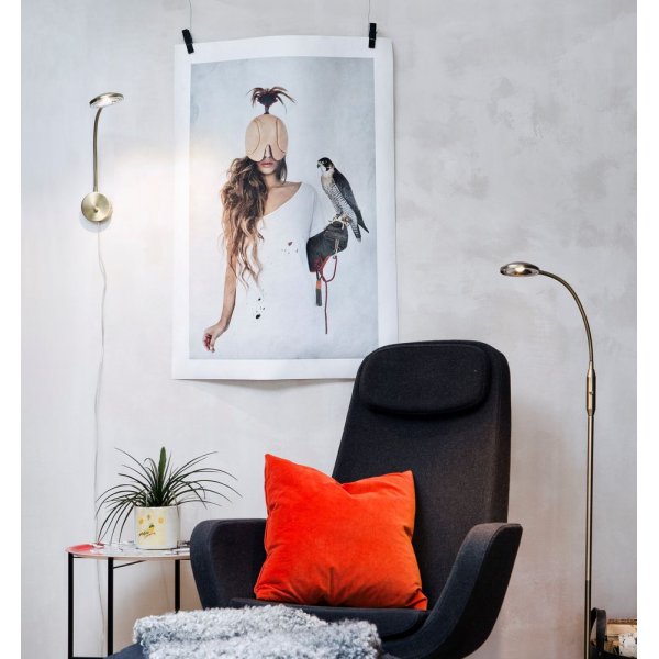 Gulvlampe Hero - Antikk Gulvlampe Hero - Antikk