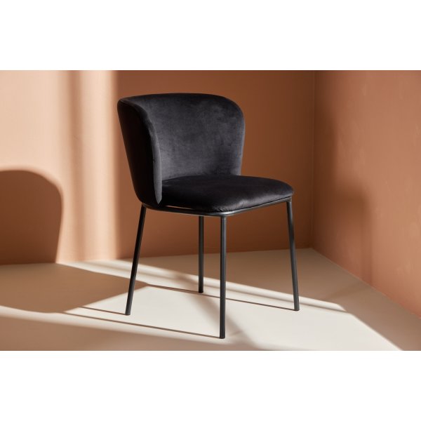 Edina spisestuestol - Sort Edina spisestuestol - Sort