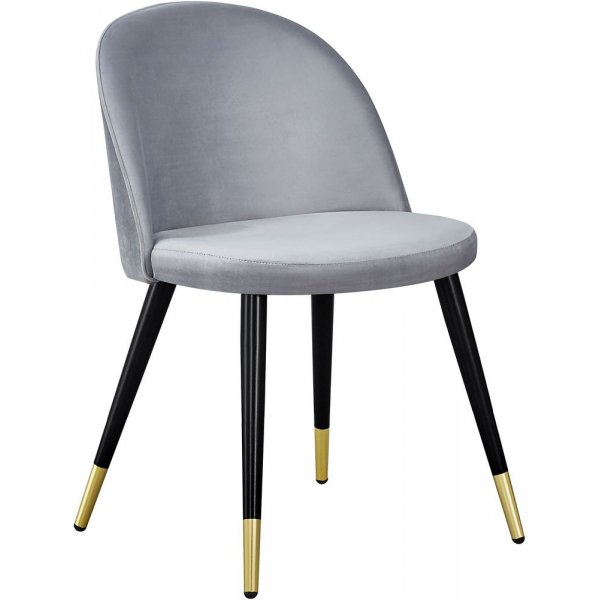 Spisestol Zeus - Messing / Lysegr Flyel