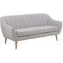 Dorian 3-seter sofa - Lysegr