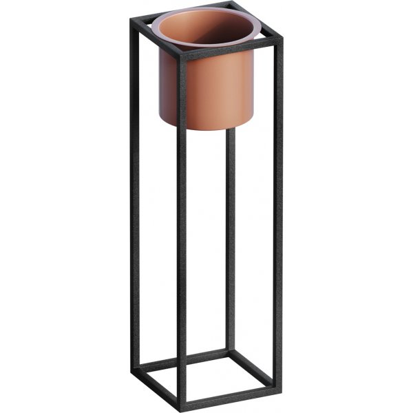 Platon 23 potte - Sort/kobber Platon 23 potte - Sort/kobber