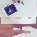 Kundebilde Matteus koffert X 2 (hvit | messing)