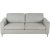 Nova 2-seters sofa - Gr + Mbelpleiesett for tekstiler