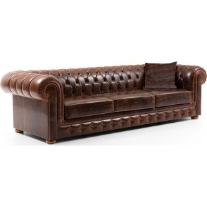 Cupon 4-seters sofa - Brun