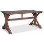 Croco spisegruppe; Spisebord 160x90 cm med 4 stoler