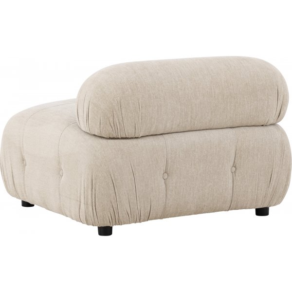 Mika sofamodul - Beige/Krom Mika sofamodul - Beige/Krom