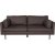 Savanna 2-seters sofa - Brun mikrofiber