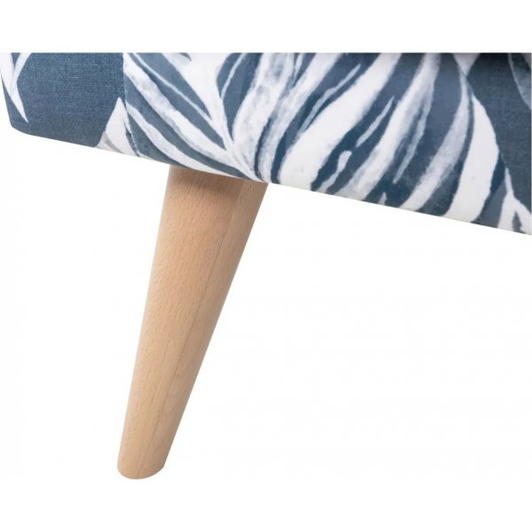 Emilly lenestol - Blå/hvit Emilly lenestol - Blå/hvit