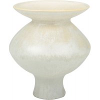 Alma vase Høyde 44 cm - Hvit keramikk