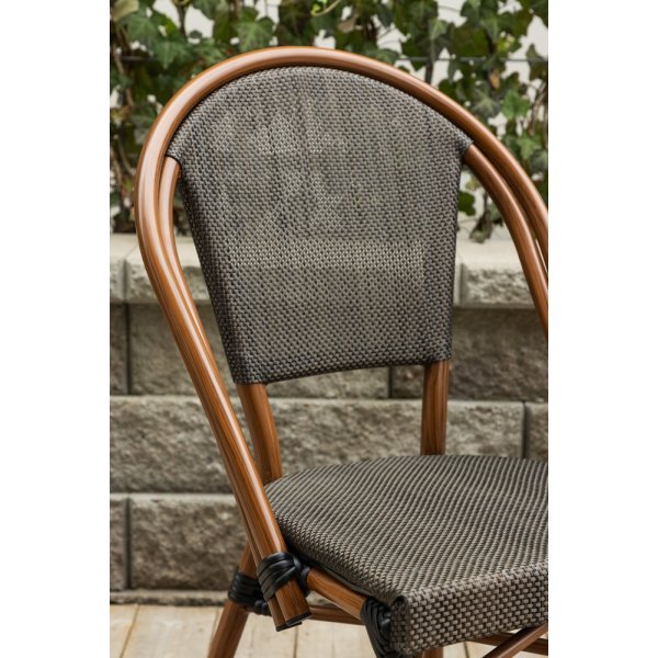 Guarda kaf�stol - Svart/Brun