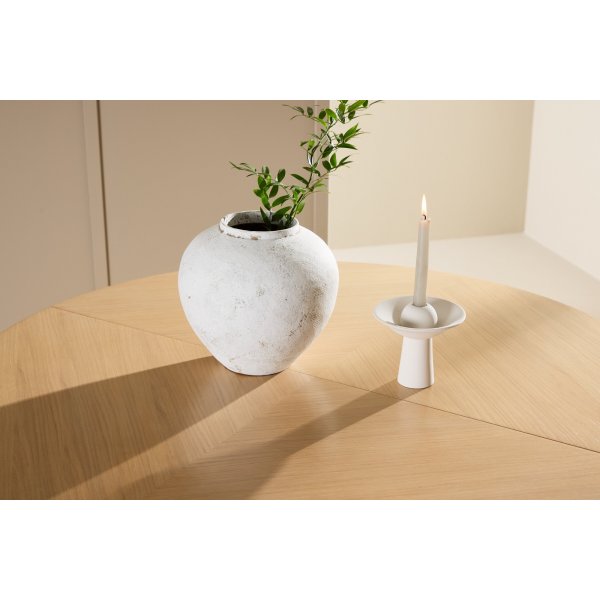 Strada spisebord 120-170 x 120 cm - Whitewash Strada spisebord 120-170 x 120 cm - Whitewash