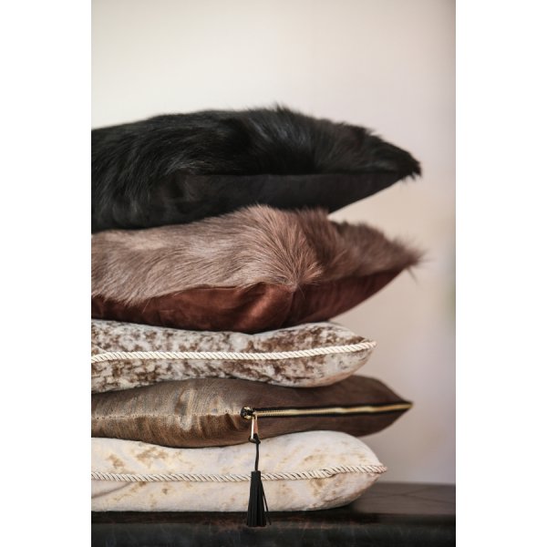 Goat putetrekk 45x45 cm - Brown Goat putetrekk 45x45 cm - Brown