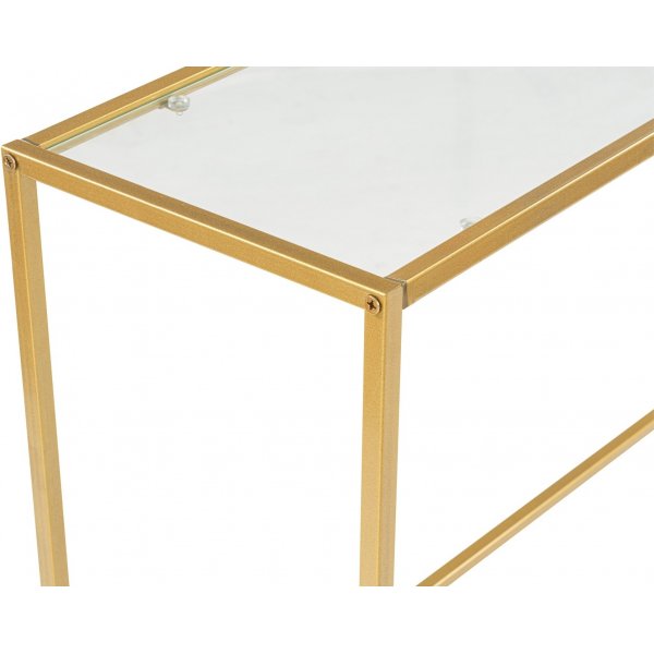 Canvas avlastningsbord - Gull Canvas avlastningsbord - Gull