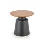Settbord 70/50 cm svart / Naturfarget