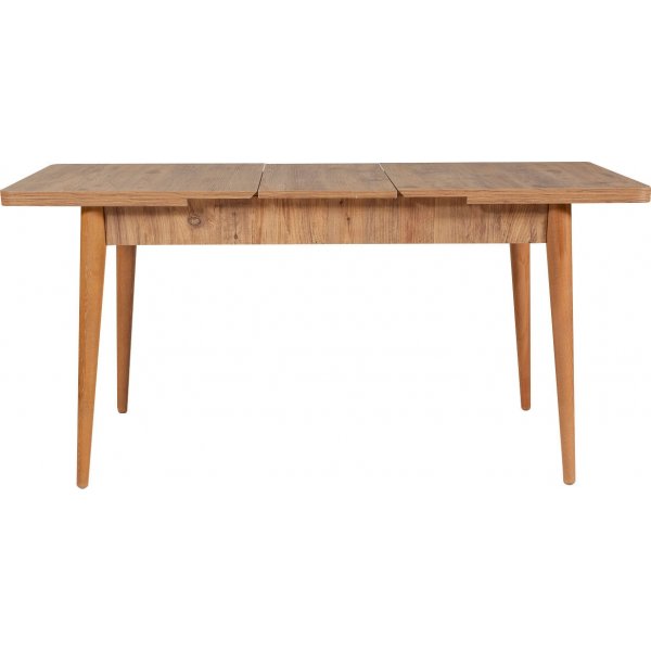 Vina 1053 spisegruppe med sofa - Furu/antrasitt + 6.00 x Stolpute Vina 1053 spisegruppe med sofa - Furu/antrasitt + 6.00 x Stolpute