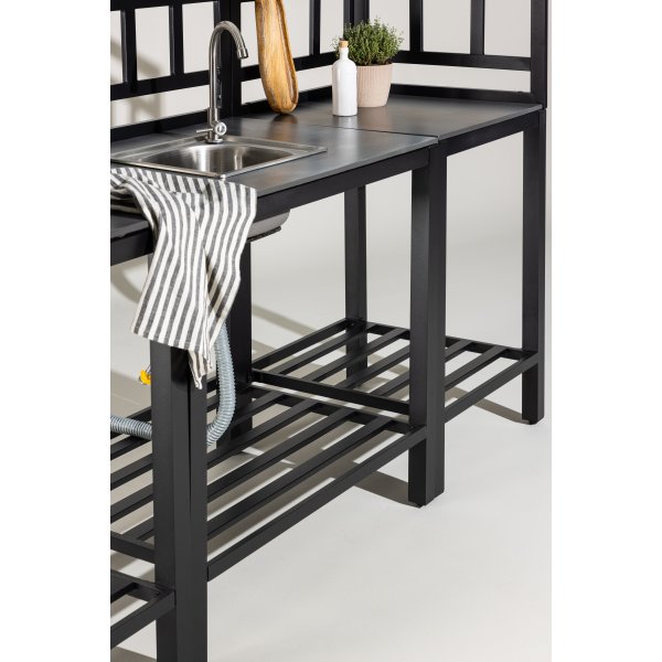 Utekjøkken komplett svart - Alicante Utekjøkken komplett svart - Alicante