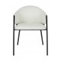 Stacey karmstol - Beige/svart