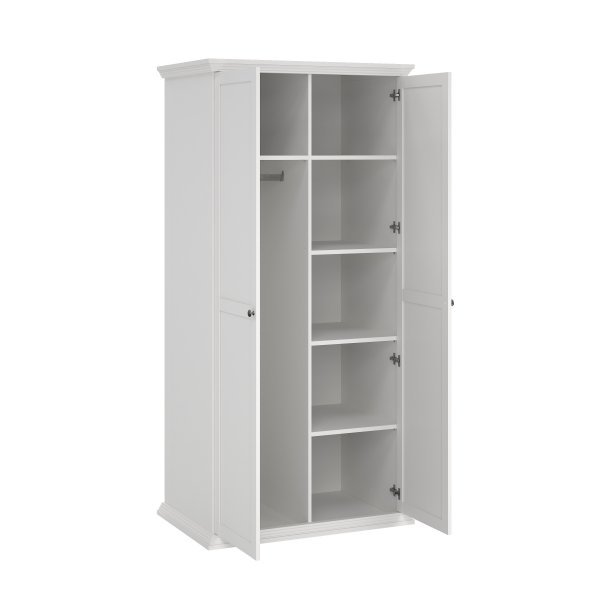 Nordgarderobe med 2 d�rer