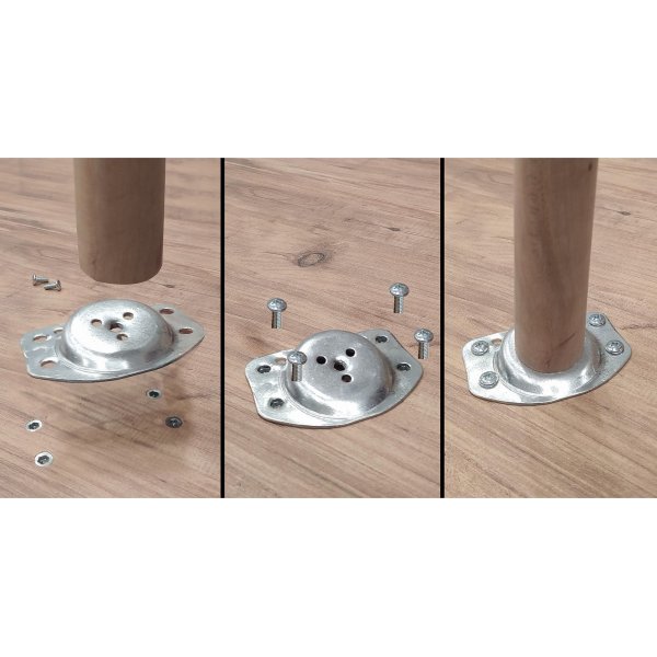 Balbina skrivebord - Furu/hvit Balbina skrivebord - Furu/hvit