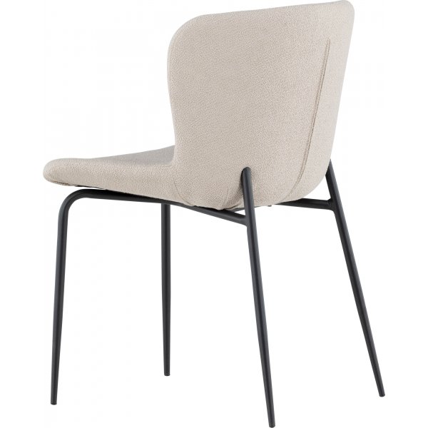 Modesto spisestol - Beige boucle Modesto spisestol - Beige boucle